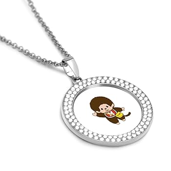 即購入OK‼️ スワロフスキーモンチッチ　ジュエリー　ネックレスチェーンセット 即購入OK‼️ スワロフスキーモンチッチ ネックレスチェーン